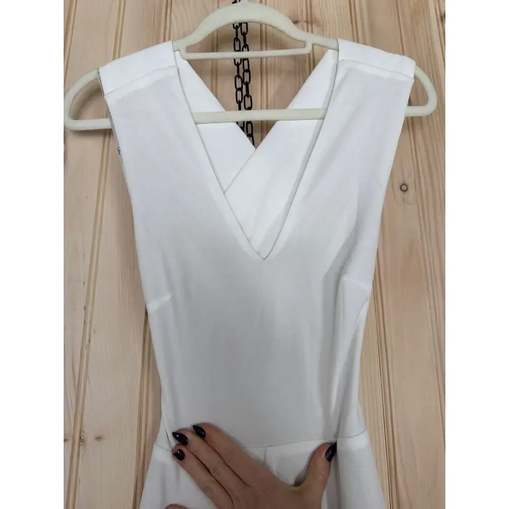NWT Lulus Thinking Out Loud White Backless Jumpsuit Cocktail Classy Size XS